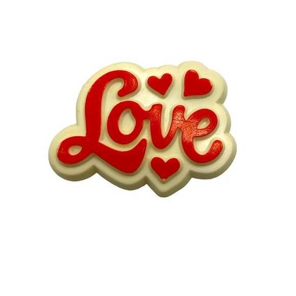 Vintage Hallmark pop art LOVE brooch signed hallmark cards incorporated - Picture 1 of 2